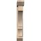 Ekena Millwork Balboa Slat Smooth Bracket w/ Offset Brace, Douglas Fir, 7 1/2"W x 36"D x 48"H BKT0806X36X48BOA06SDF - alternate 3